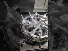 लक्ज़री कार के लिए पोर्श मैट ब्लैक कस्टमाइज़्ड डिज़ाइन A6061 1 पीस व्हील