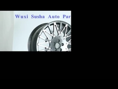 कस्टम घुमावदार पॉलिश 20 इंच 5x112 पहियों के लिए M5 एल्यूमीनियम मिश्र धातु