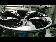 ऑडी रेप्लिका स्टाइल ग्लॉस ब्लैक मशीन्ड 1-पीसी फोर्ज्ड व्हील्स