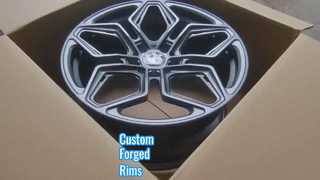 वोसेन स्टाइल 1-पीसी फोर्ज्ड रिम्स