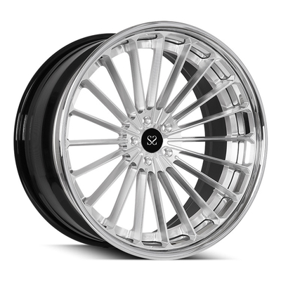 C6 कार्वेट Z06 के लिए 21x10 21x12 3PC जाली एल्यूमीनियम मिश्र धातु व्हील पॉलिश
