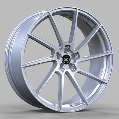 SUBARU WRX VB के लिए कस्टम सिल्वर 1PC जाली एल्यूमीनियम मिश्र धातु रिम्स 19x8.5 18x8.5