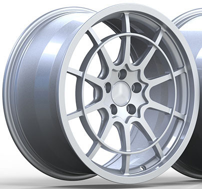 Zotye Coupa 6061 मिश्र धातु फोल्डेड पहियों 19x8.0 चांदी कस्टम 1 पीसी