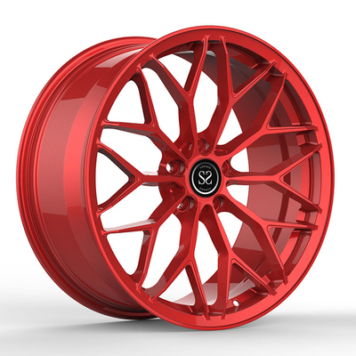 19 X (8~12) कस्टम फोर्गेड 1-पीसी रिम्स ग्लॉस रेडFor Mercedes-Benz V-Class W447 2015.. 2025