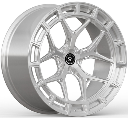 लेक्सस LX600 2023 के लिए कस्टम Beadlock Off Rad Wheels Brushed 22x9.0 6x139.7