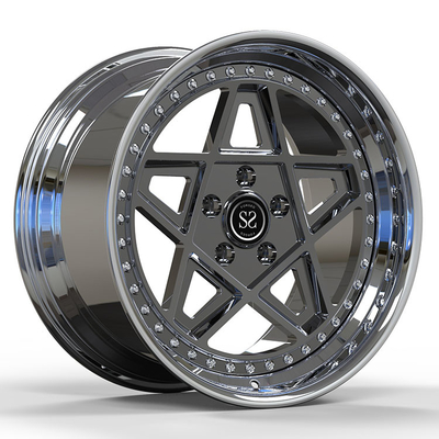 CL63 एएमजी 2 टुकड़ा फोल्डेड व्हील कस्टम18x8 और 18x12