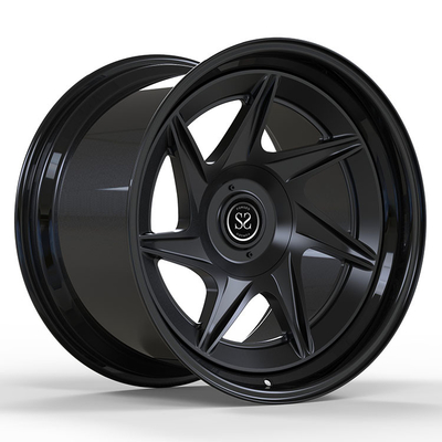 फोर्ड मस्टैंग 2014 18x8.0 और 10.5 कस्टम 2 टुकड़ा फोर्ज पहियों