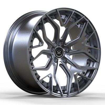 साटन बंदूक धातु 18x9.5 और 18x10.5 कस्टम फोर्ज 2-पीसी रिम्स 2010 ई 92 एम 3 के लिए