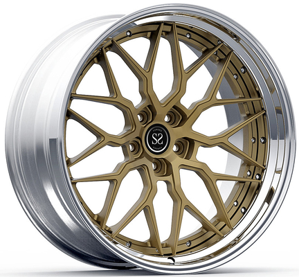 17x8.5ET18/17x9.5 ET24/5x120/72.6 बीएमडब्ल्यू ई36 के लिए 3 टुकड़ा फोल्डेड व्हील्स