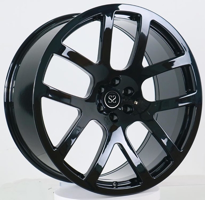 टोयोटा LC300 कस्टम फोर्ज पहियों चमक काला 18x9 ET+25 PCD 6x139.7 CB 95.1
