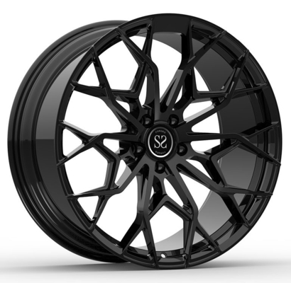 20x10.5 ET14/20x11 ET12/5x112/66.5 बीएमडब्ल्यू एम3 2023 के लिए साटन ब्लैक 1 पीस फोल्डेड व्हील्स