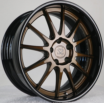 18x9.5ET36/19x11ET67/5x120.65 /70.3 कस्टम फोर्ज्ड 2-PC रिम्स कोर्विट C6 के लिए