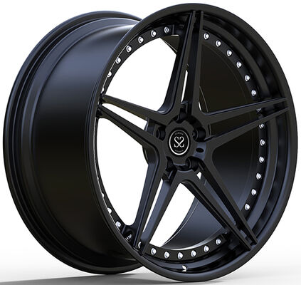 Custom Design 2-Piece Forged Wheels with Lifetime Warranty for Universal Vehicle Fit